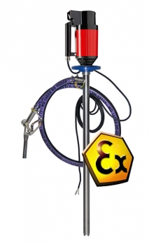 Fasspumpen-Set für Alkohol, Aceton, Benzin | EX-JP-440 Edelstahl