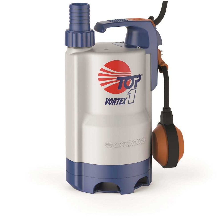 Schmutzwasserpumpe Top1 Vortex mit Schwimmerschalter