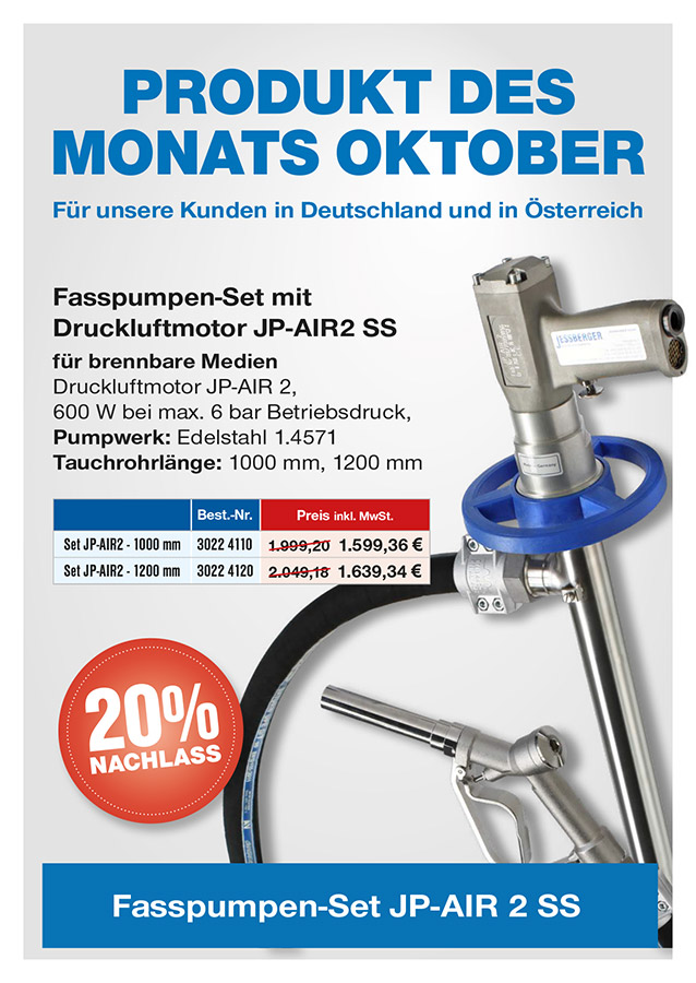 20 % Nachlass - Produkt des Monats